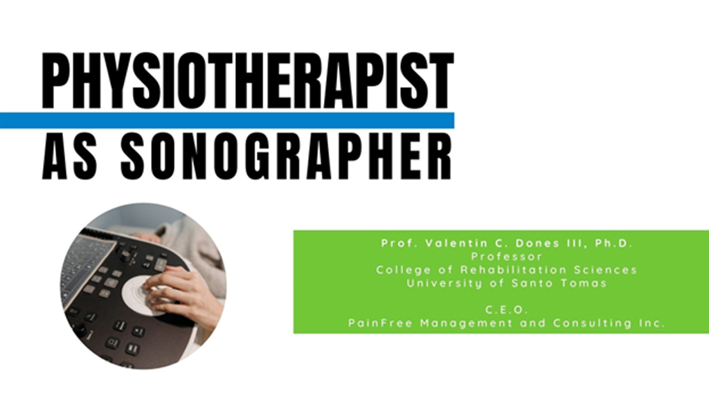Physiotherapist as Sonographer Webinar